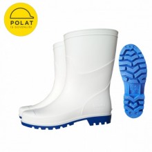Polat PVC Kısa Beyaz Çizme-1.kalite (numaralar için açıklamaya bakınız)