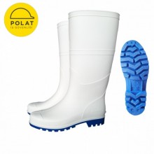 Polat PVC Uzun Beyaz Çizme-1.kalite (numaralar için açıklamaya bakınız)