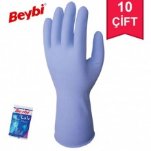 Beybi Lale Ev İşleri Eldiveni Medium (10 Çift)