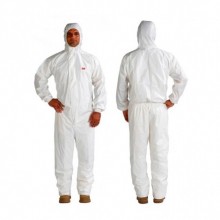 3M 4545 Beyaz Lamine Özel Ambalajlı Tulum / Biyolojik Koruma