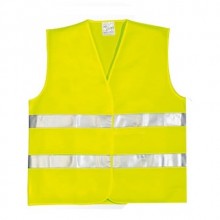 İkaz Yeleği Sarı Fosforlu Reflektörlü