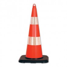 Evelux 12327 TK A R2 Ağırlıklı Trafik Konisi Reflektif Bantlı 90 cm