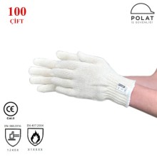 Pamuk Örgü İş Eldiveni 100 ÇİFT - POLAT201