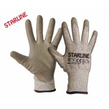Starline E-53 Kesilmeye Dayanıklı PU İş Eldiveni
