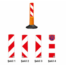 Evelux 12413 DB R Esnek Uyarı Levhası