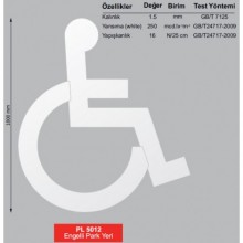 Evelux PL 5012 Engelli Park Yeri