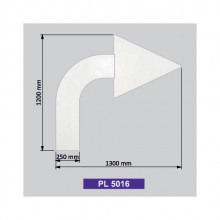 Evelux PL 5016 Yapışkanlı Zemin Uyarı İşareti