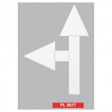 Evelux PL 5017 Yapışkanlı Zemin Uyarı işareti