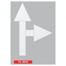 Evelux PL 5018 Yapışkanlı Zemin Uyarı işareti