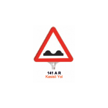 Evelux 141 A R Kasisli Yol Uyarı Levhası (H) 390 mm.