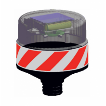 Evelux 11817 FL K Flaşörlü Uyarı Lambası Butonu Kırmızı