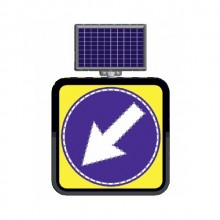 Evelux 11832 FL Soldan Gidiniz Ledli Trafik Bilgi Levhası