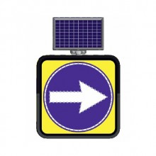 Evelux 11848 FL Sağa Mecburi Yön Ledli Trafik Bilgi Levhası