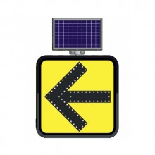 Evelux 11826 FL Sola Mecburi Yön Ledli Trafik Levhası