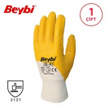 Beybi EL-K1 Nitril Kaplama İş Eldiveni (1 ÇİFT)