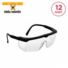 Classic Koruyucu Gözlük / İş Gözlüğü (12 Adet)