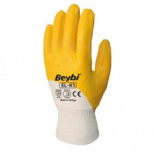Beybi Kn1 (EL-K1) Nitril Kaplama İş Eldiveni (9 beden)