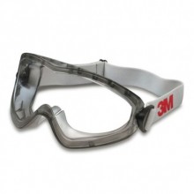 3M 2890A Güvenlik Gözlüğü Ventilli, Asetat, Goggle Gözlük
