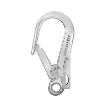 Kaya Safety K-4 A Geniş Ağızlı Çift Emniyetli Alüminyum Karabina ( 63 mm )