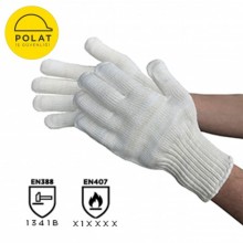 Pamuk ve Polyester Örgü İş Eldiveni - POLAT 205