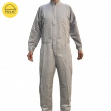 Antistatik Tulum - Gri Çizgili Tek Parça